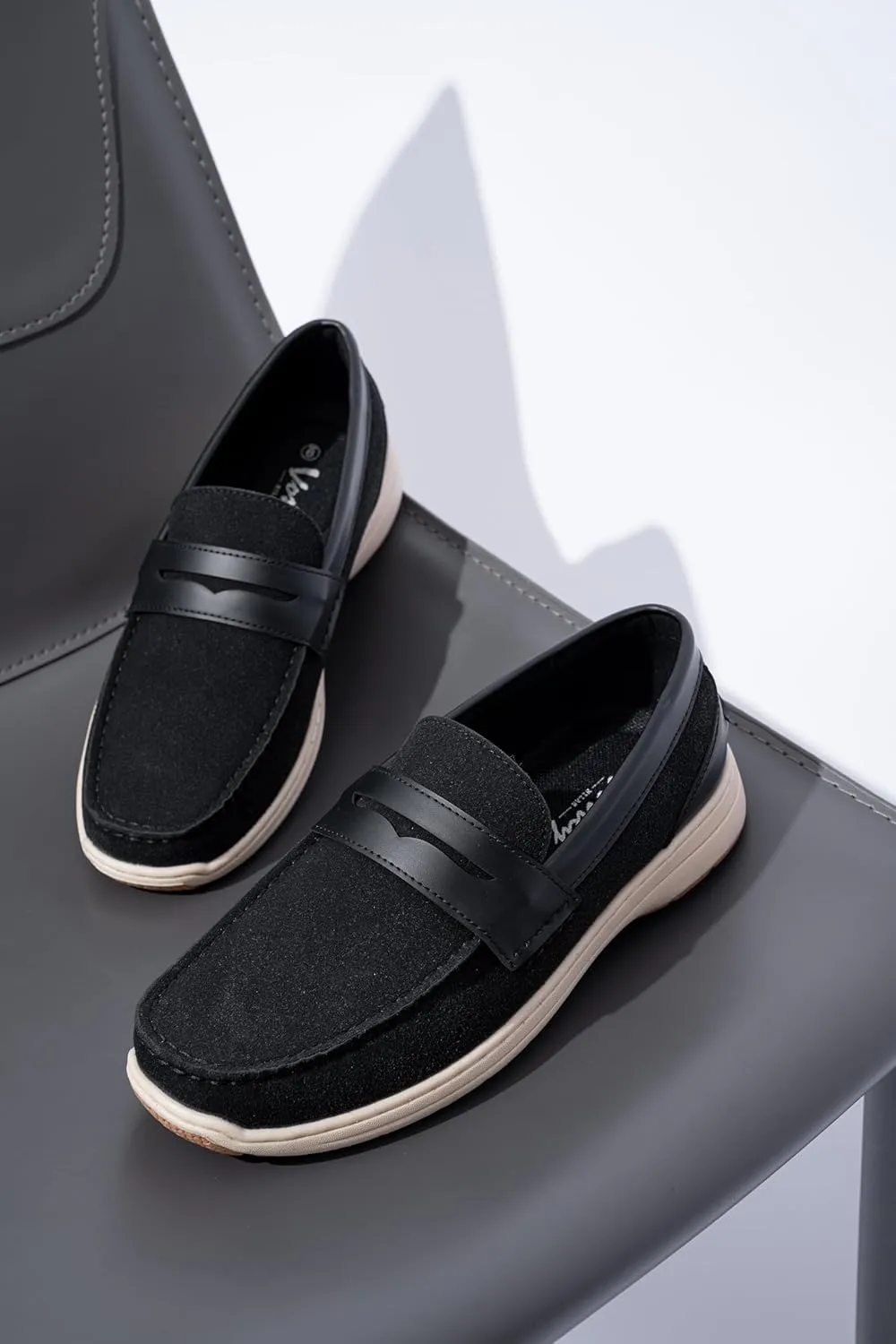 Vostey Men's Loafers Slip on Shoes Loafers Driving Loafers Casual Penny Loafers for Men