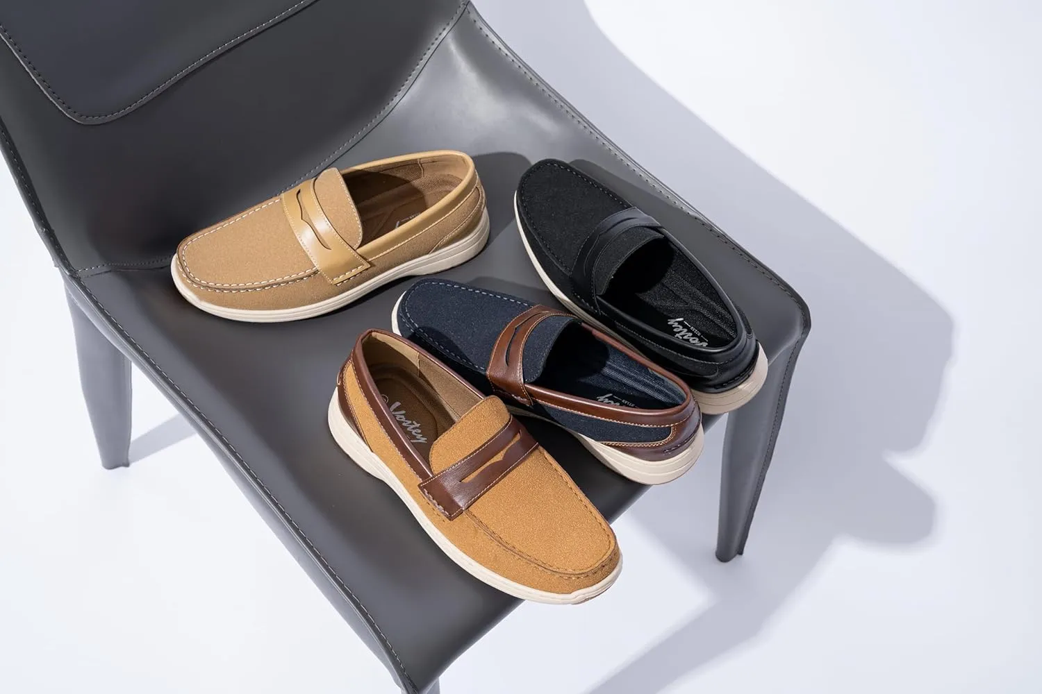 Vostey Men's Loafers Slip on Shoes Loafers Driving Loafers Casual Penny Loafers for Men