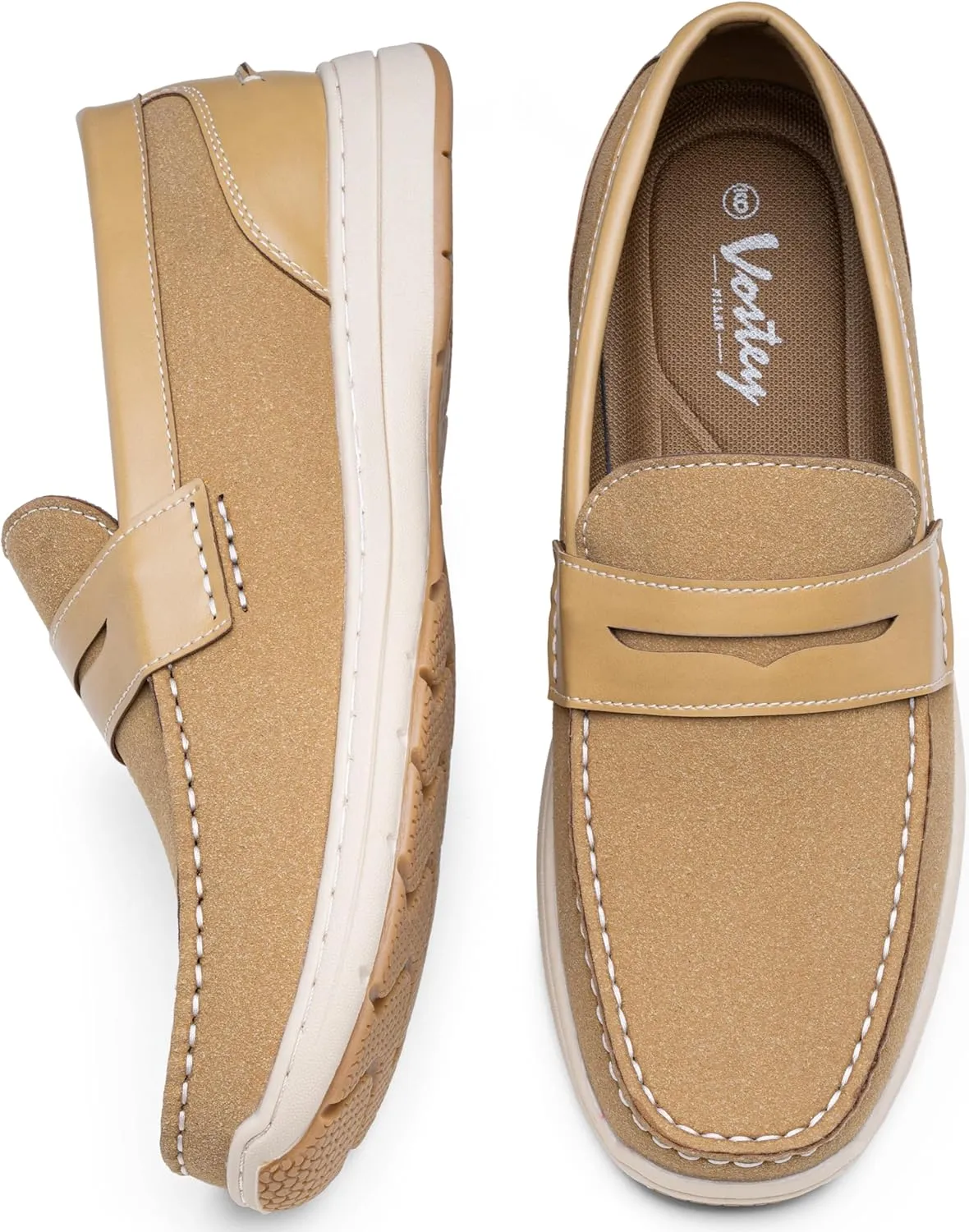 Vostey Men's Loafers Slip on Shoes Loafers Driving Loafers Casual Penny Loafers for Men