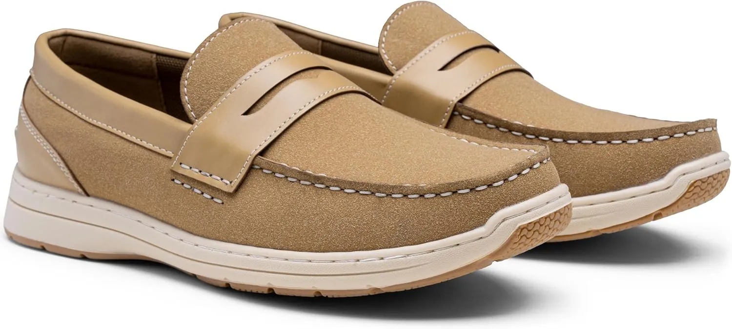 Vostey Men's Loafers Slip on Shoes Loafers Driving Loafers Casual Penny Loafers for Men