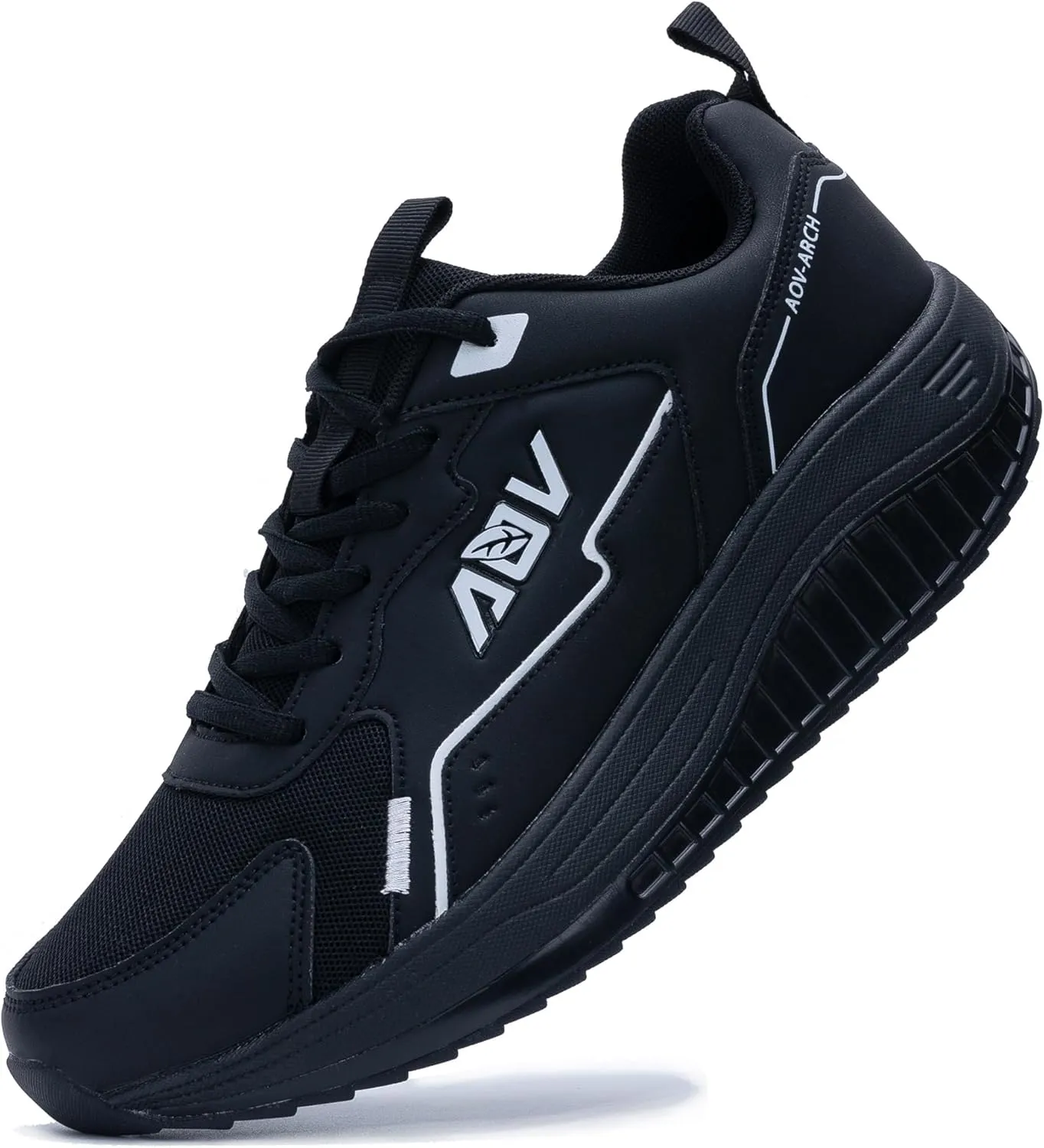 Walking Shoes for Men Arch Support Plantar Fasciitis Shoes Orthotic Tennis Sneakers for Foot Pain Relief