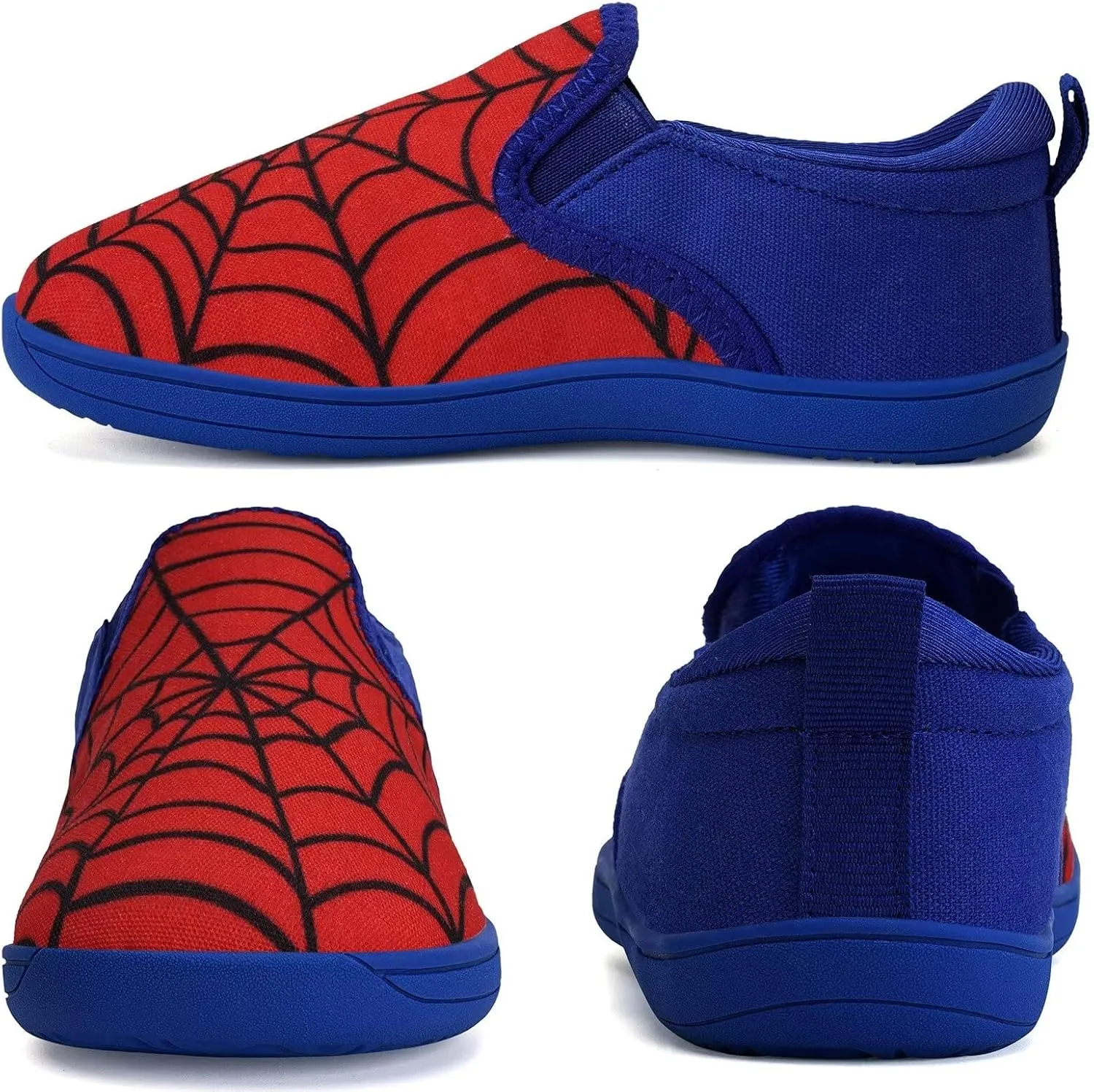 WateLves Toddler Little Kid Wide Barefoot Shoes Boys Girls Minimalist Slip On Sneakers Canvas Walking Shoes Fit Naturally Zero Drop Sole
