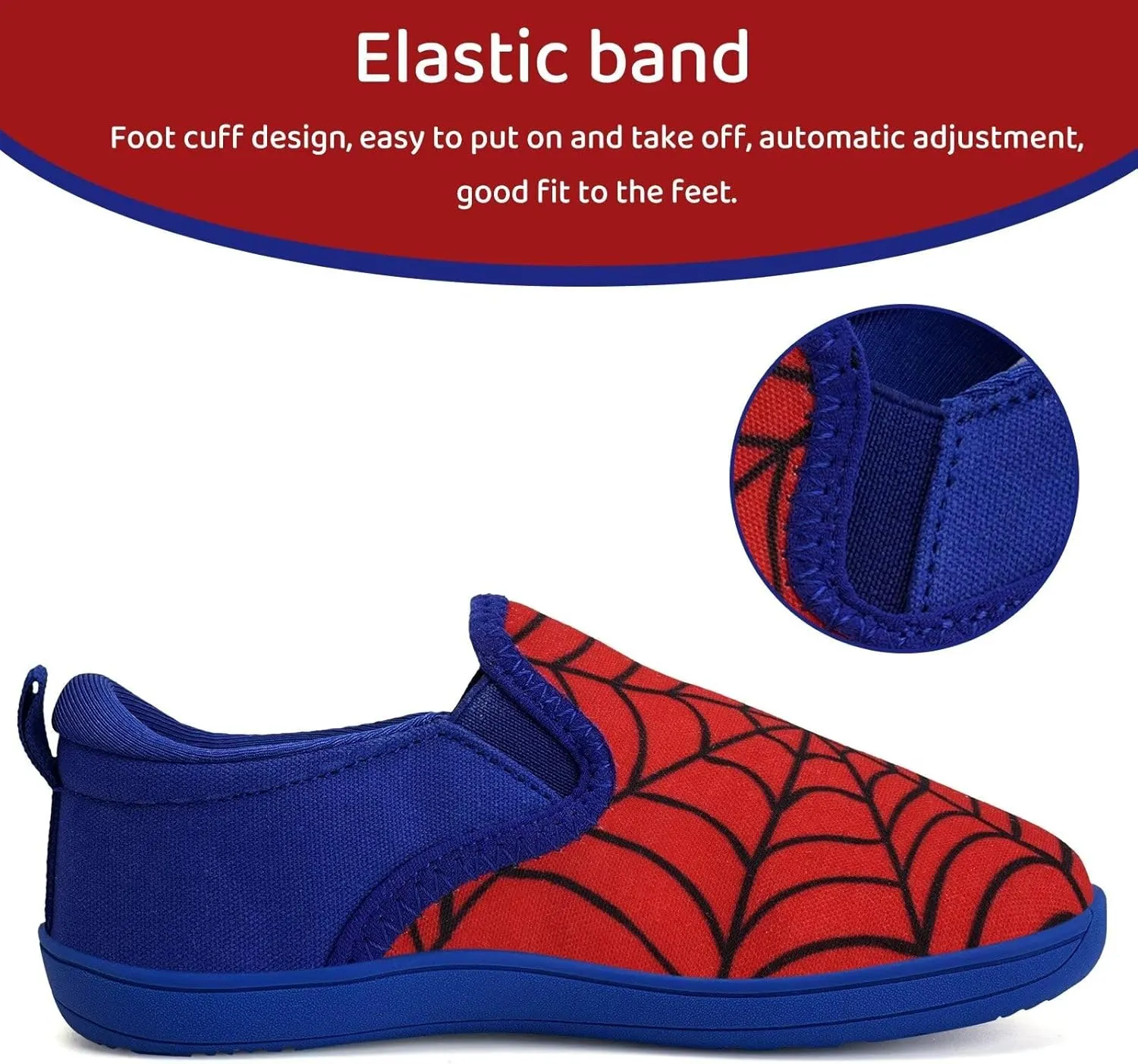WateLves Toddler Little Kid Wide Barefoot Shoes Boys Girls Minimalist Slip On Sneakers Canvas Walking Shoes Fit Naturally Zero Drop Sole