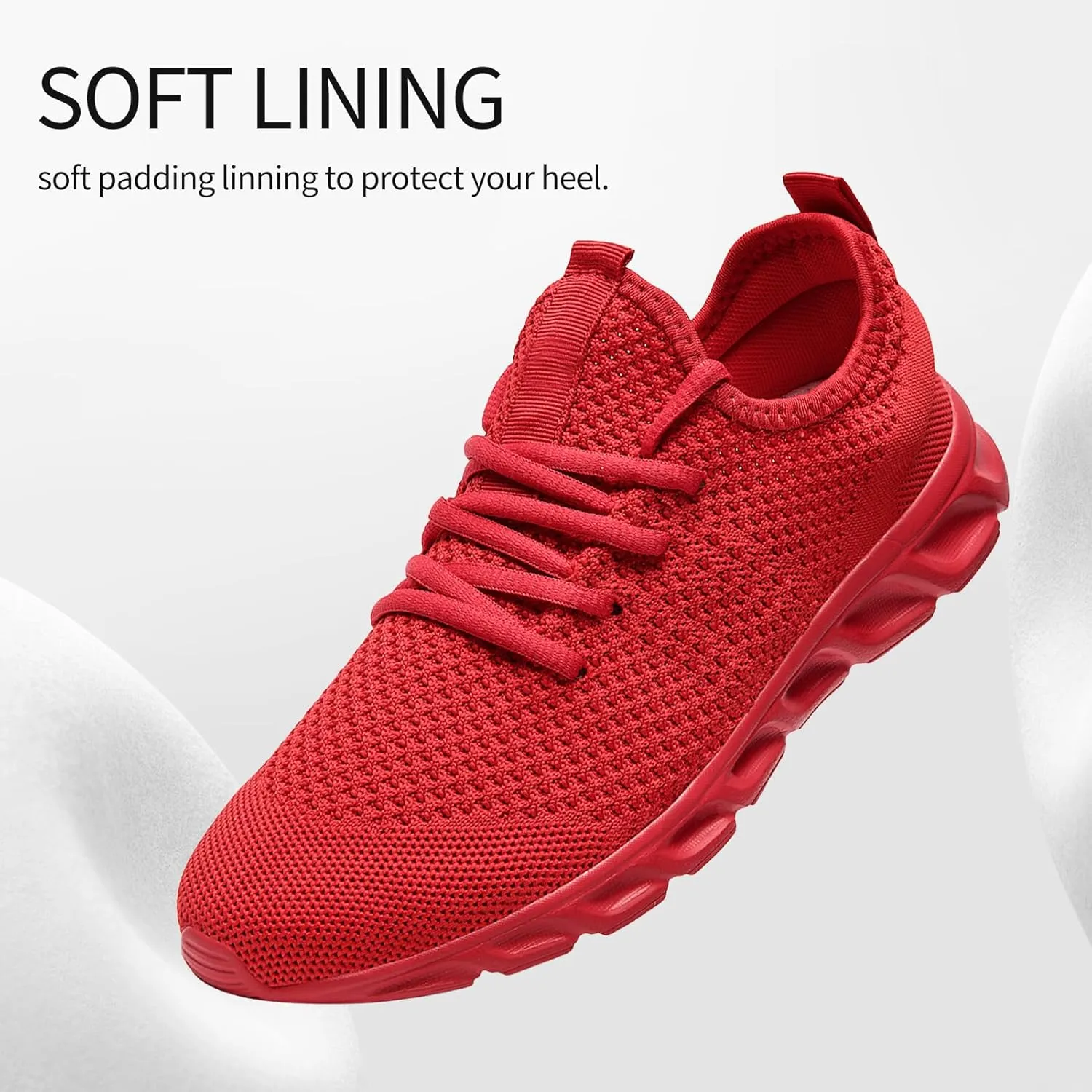 WCIDFY Women & Men Running Tennis Shoes Unisex Slip On Gym Walking Shoes Lightweight Workout Sneakers Daily Footwear Traveling