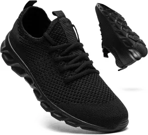 WCIDFY Women & Men Running Tennis Shoes Unisex Slip On Gym Walking Shoes Lightweight Workout Sneakers Daily Footwear Traveling