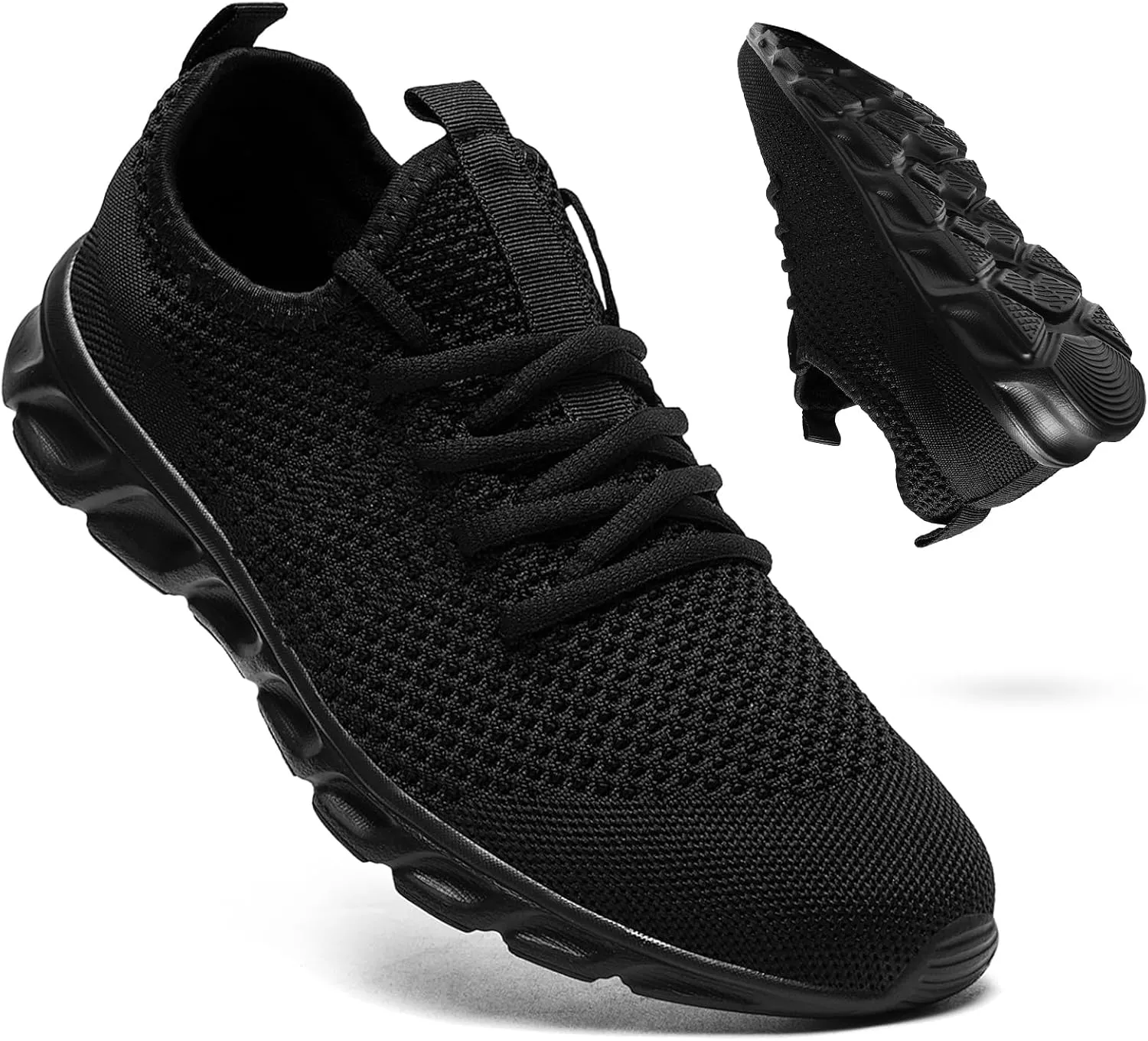 WCIDFY Women & Men Running Tennis Shoes Unisex Slip On Gym Walking Shoes Lightweight Workout Sneakers Daily Footwear Traveling