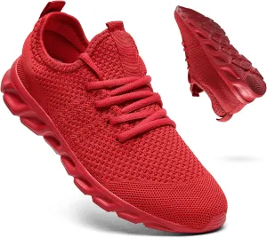WCIDFY Women & Men Running Tennis Shoes Unisex Slip On Gym Walking Shoes Lightweight Workout Sneakers Daily Footwear Traveling