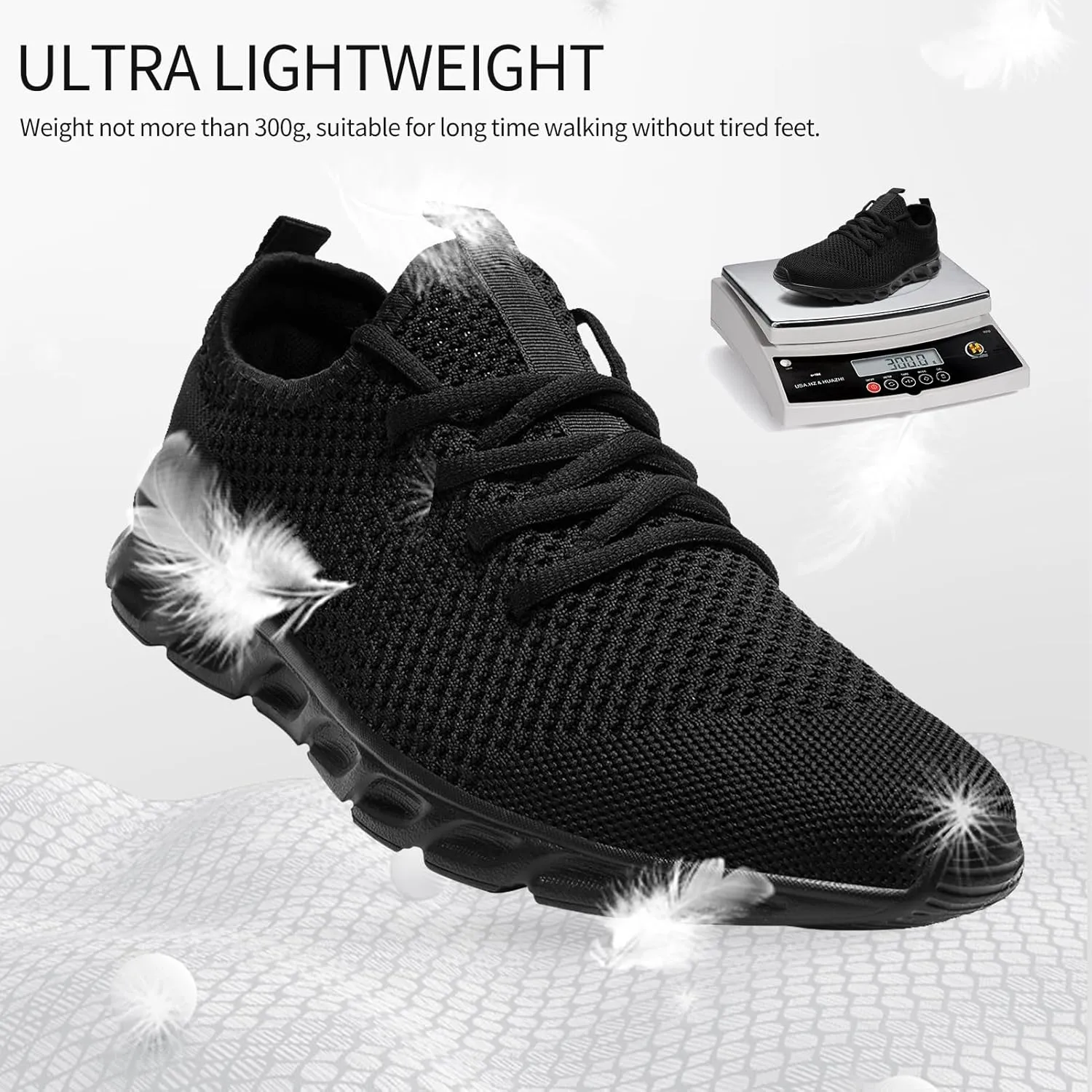 WCIDFY Women & Men Running Tennis Shoes Unisex Slip On Gym Walking Shoes Lightweight Workout Sneakers Daily Footwear Traveling