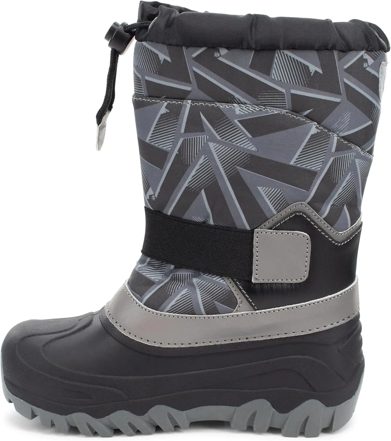 Western Chief Kids Blizzard Youth Snow Boots – Waterproof, Insulated, Warm, & Reflective Winter Boots for Girls & Boys – Cold Weather Snow Boots for Kids