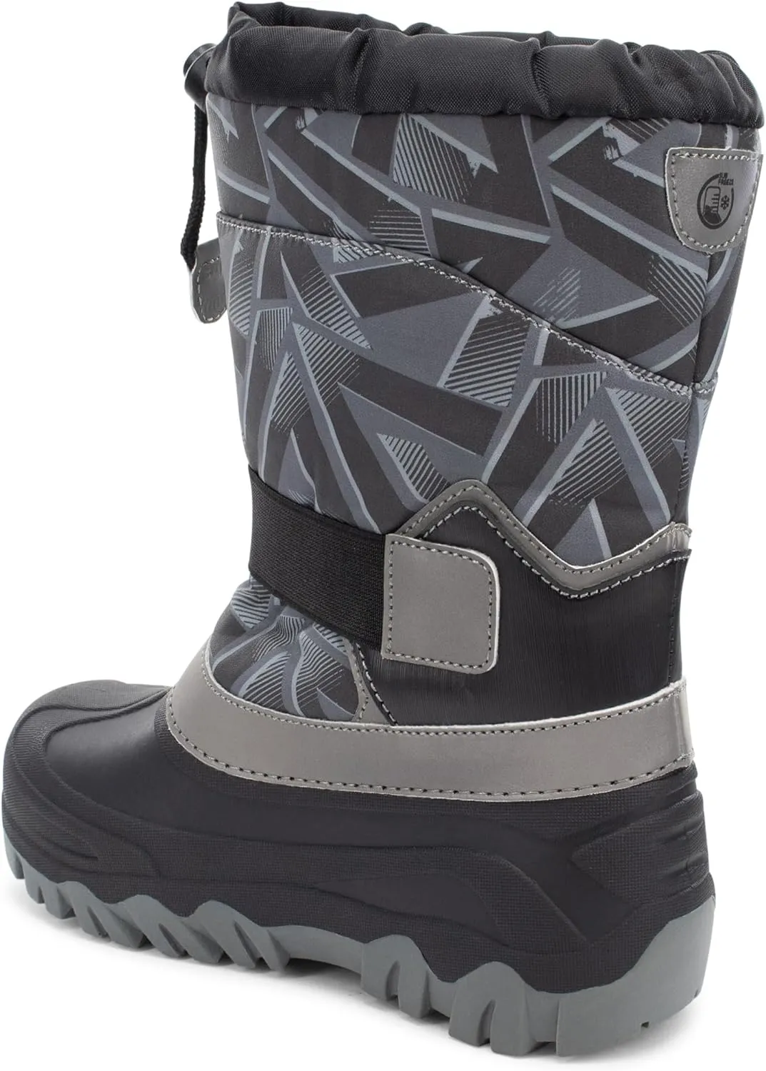 Western Chief Kids Blizzard Youth Snow Boots – Waterproof, Insulated, Warm, & Reflective Winter Boots for Girls & Boys – Cold Weather Snow Boots for Kids