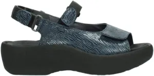 Wolky Women's Flat Sandals, Denim Blue, 12.5-13