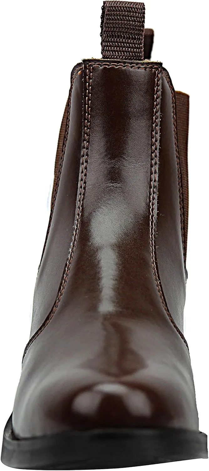 Women Ladies Jodhpur Ankle English Horse Riding Light Weight Leather Boots