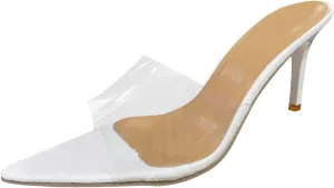 Women Sexy Fish Mouth High Heeled Sandals Wear Solid Color High Heeled Slippers High Wedge Sandals Women Closed Toe
