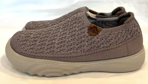 Women's Comfortable Mesh Breathable Slip-On Shoes Sneakers, Lightweight, Anti-Slip Thick Sole Flat Shoes for Travel & Walking, Casual Loafers for Spring, Summer, and Autumn
