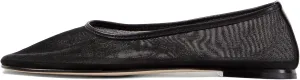 Womens Mesh Ballet Flats Slip On Tulle Ballerina Flats Casual Round Toe Work Shoes