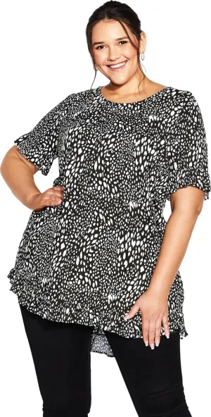 Women's Plus Size Tunic Reese Frill
