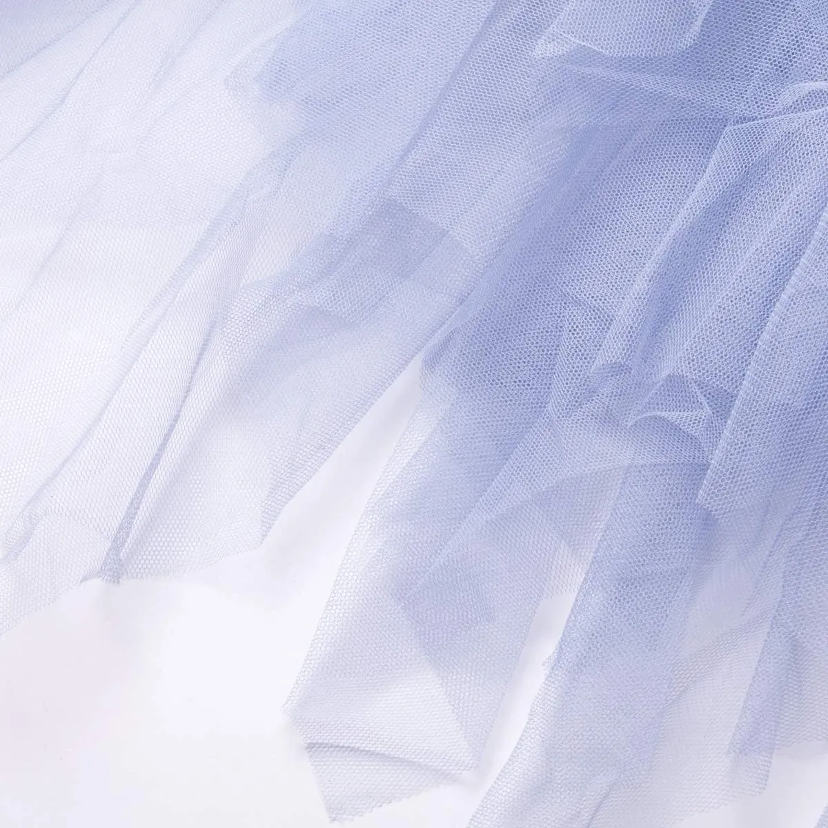 Women's Sheer Tutu Tulle Skirts Mesh Tiered Layered Poofy Fairy Half-Dress Prom Party Midi Skirt Petticoat