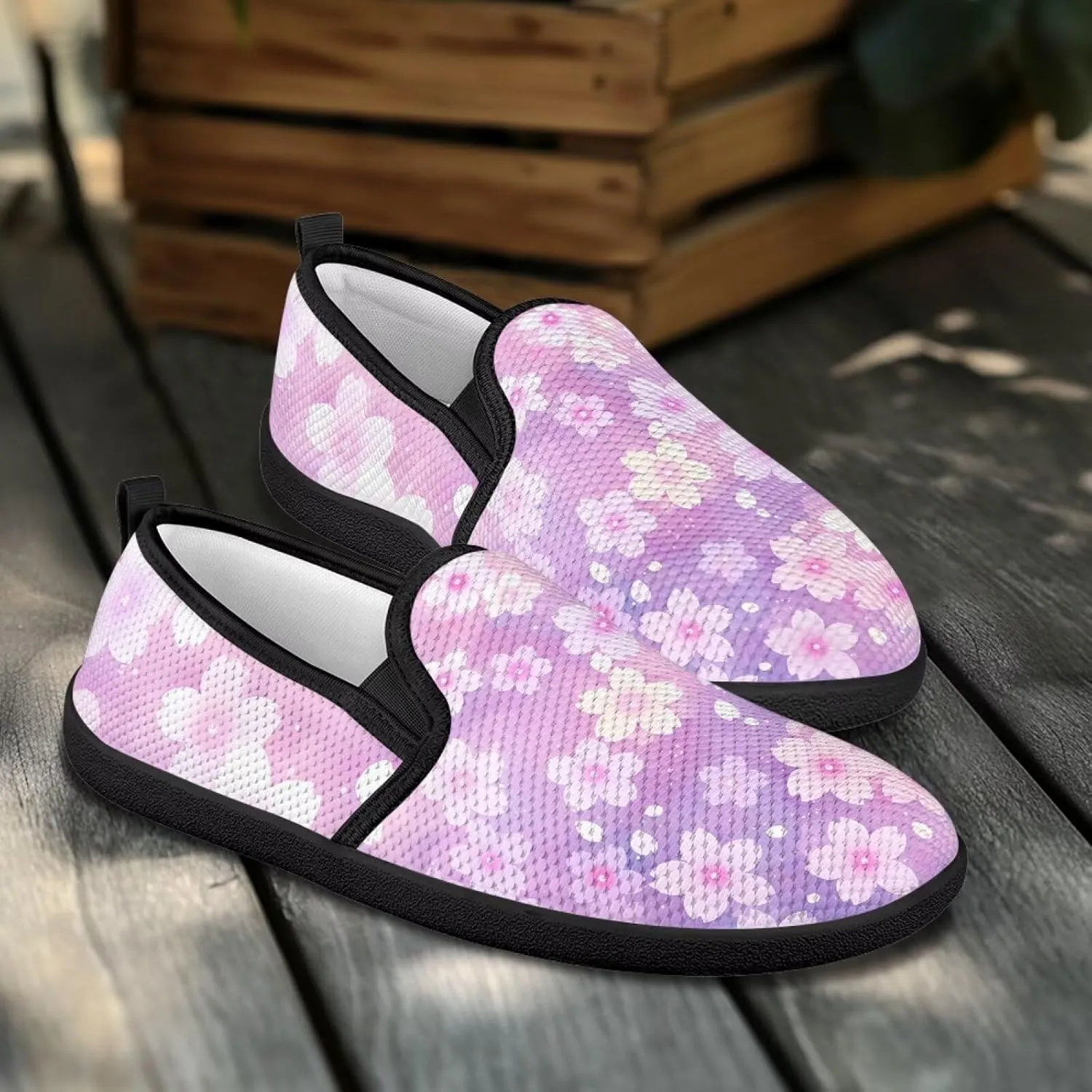 Womens Slip On Flats Shoes Comfortable Round Toe Ballet Shoes Wide Toe Box Breathable Casual Dressy Flats SizeUS 6-11