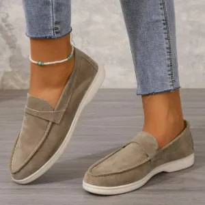 Women's Suede Loafers
