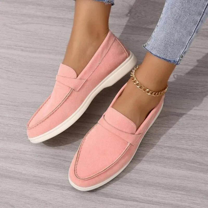Women's Suede Loafers