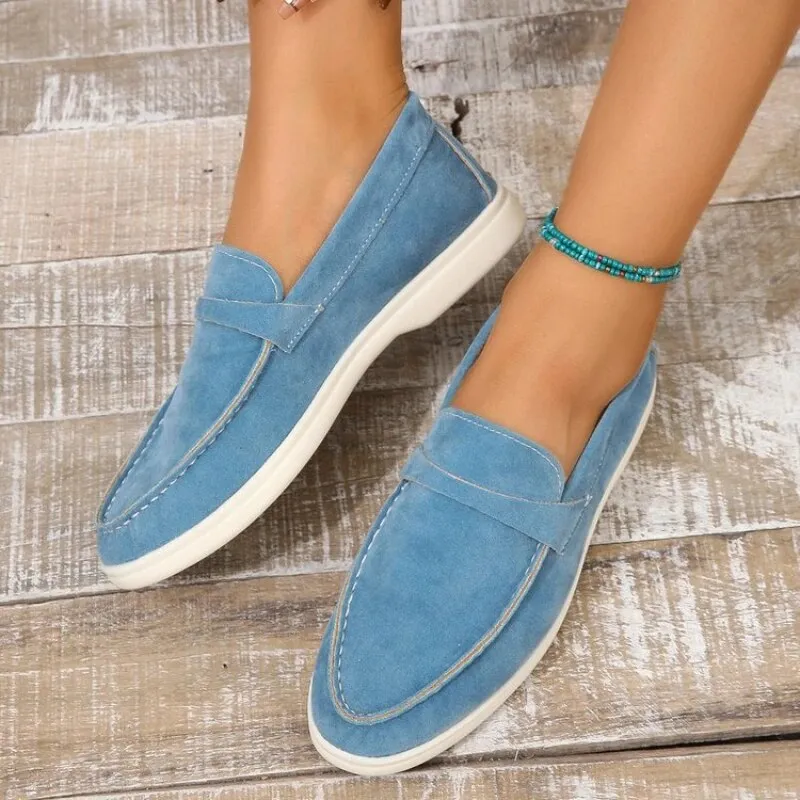 Women's Suede Loafers
