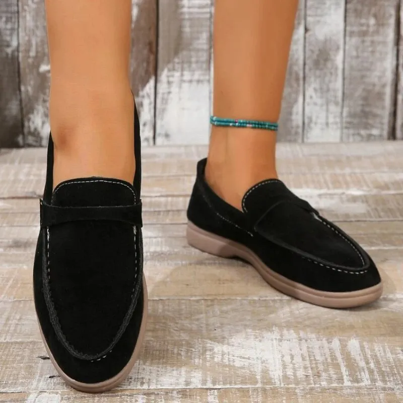 Women's Suede Loafers