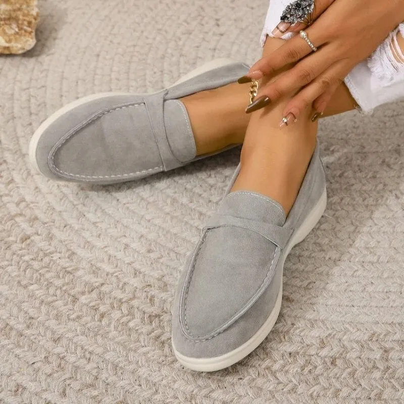 Women's Suede Loafers