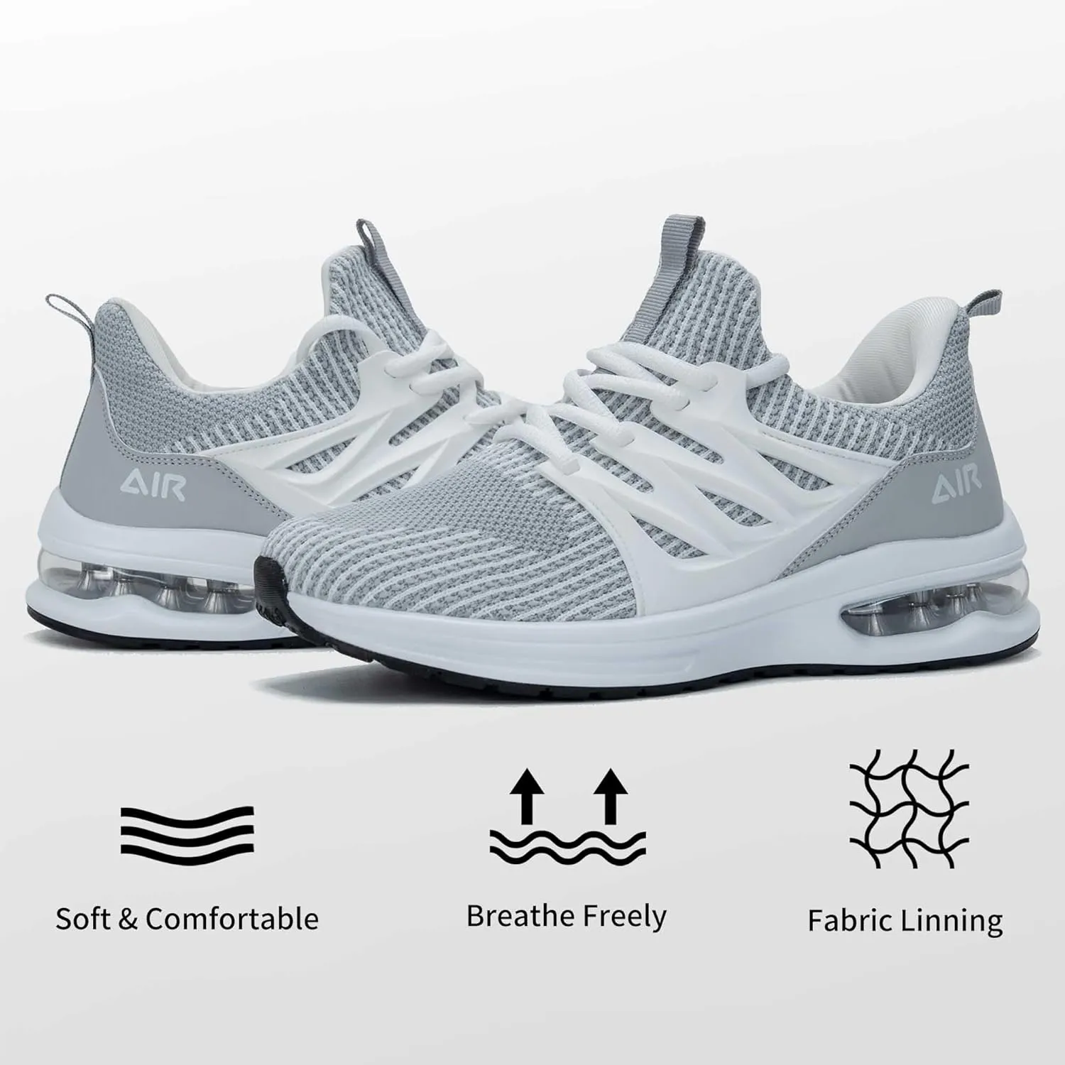 Womens Walking Shoes Athletic Tennis Running Shoes Lightweight Casual Sneakers for Gym Jogging Workout US Size 5.5-11