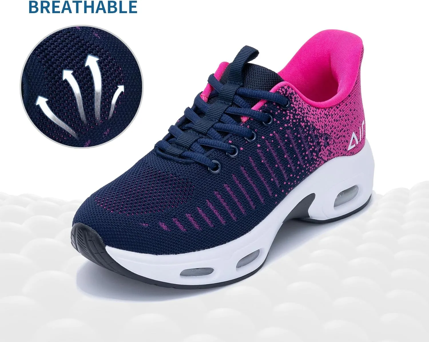 Women's Walking Shoes | Slip On | Fashion Sneakers | Air Running Tennis Shoes US 6-11
