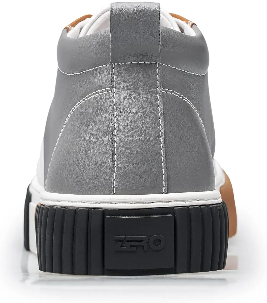 ZRO Men's High Top Sneakers,Leather Breathable Casual Shoes for Men’S05806