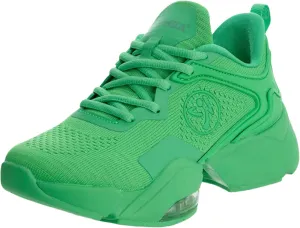 ZUMBA Shoes for Women, Air Stomp Remix II - Green Workout Shoes for Women, Gym or Dance Sneakers, Enhanced Comfort, Arch Support, Breathable Mesh, Durable & Impact-Absorbing, Size 7